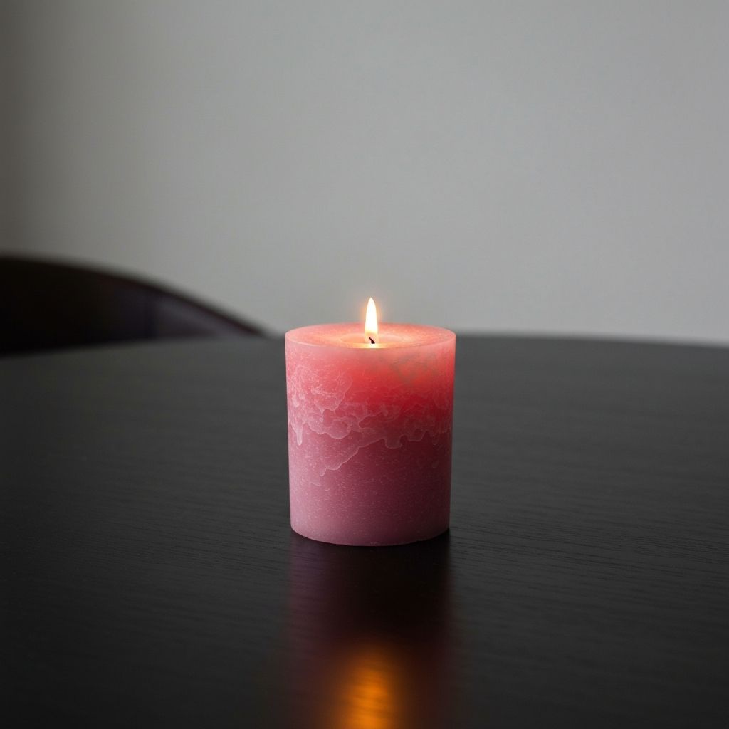 Candle lifestyle shot 2